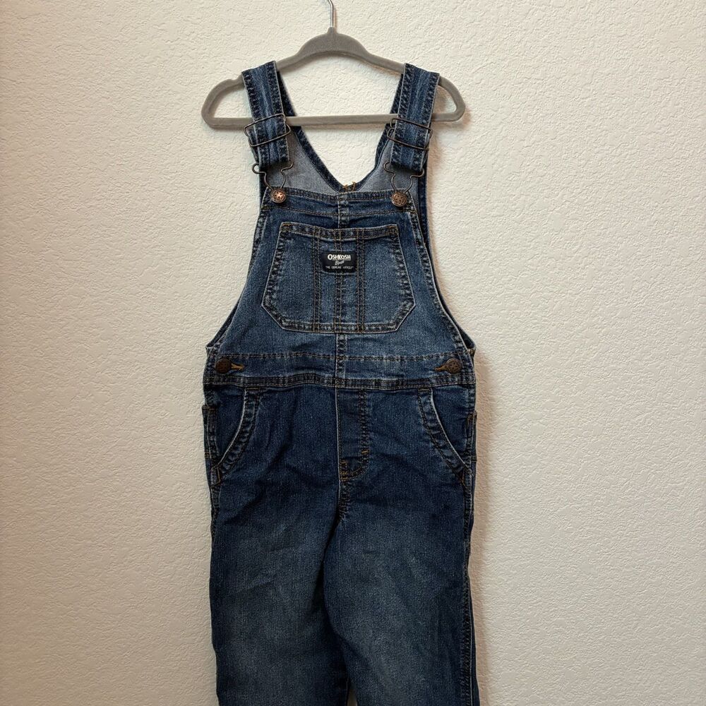 OshKosh B'gosh Kids Denim Bib Overalls Size 4T